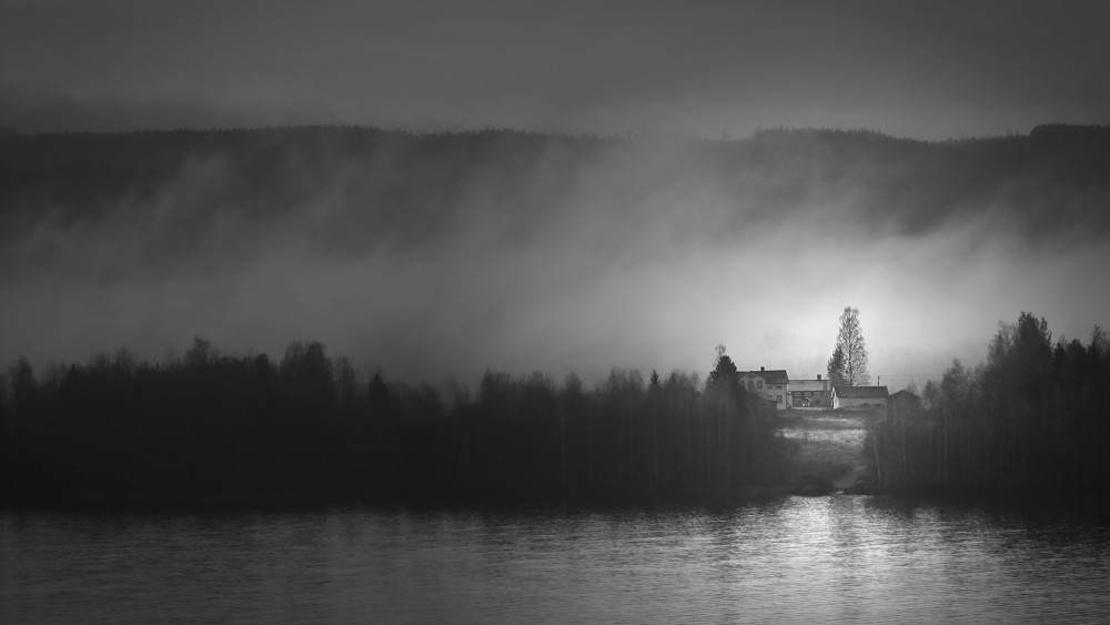 Foggy morning near Ånge - Ola Berglund - Sweden